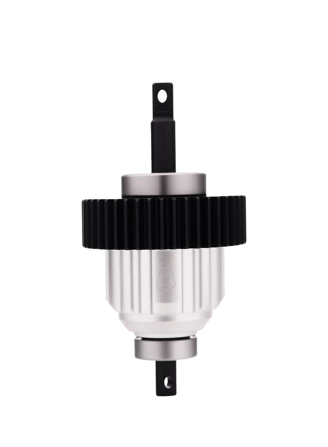 Mesimsple Alum Center Differential Kit Gear 10280 for 1/10 Wide Maxx Diff Maxx Slash Series Upgrades Part Silver - Image 1